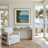 The Far Shore – Calming Coastal Landscape Wall Art