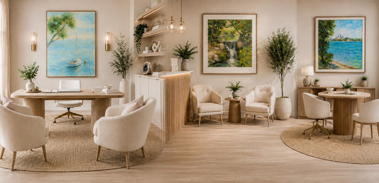 Artwork for Office and Professional Spaces: Give the Room Somewhere to Breathe