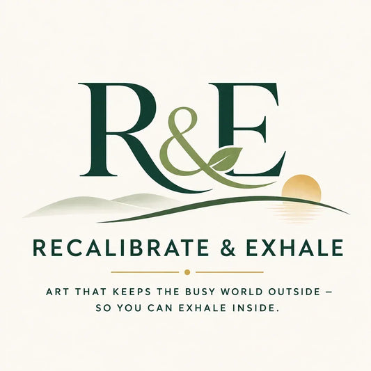 Visually quiet, nature-led art—made to feel emotionally safe and non-demanding in real rooms.