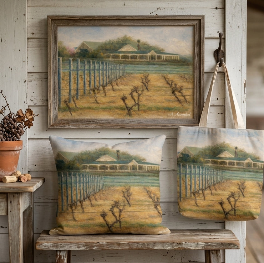 Martinborough Vineyard – Calming Wine Country Wall Art
