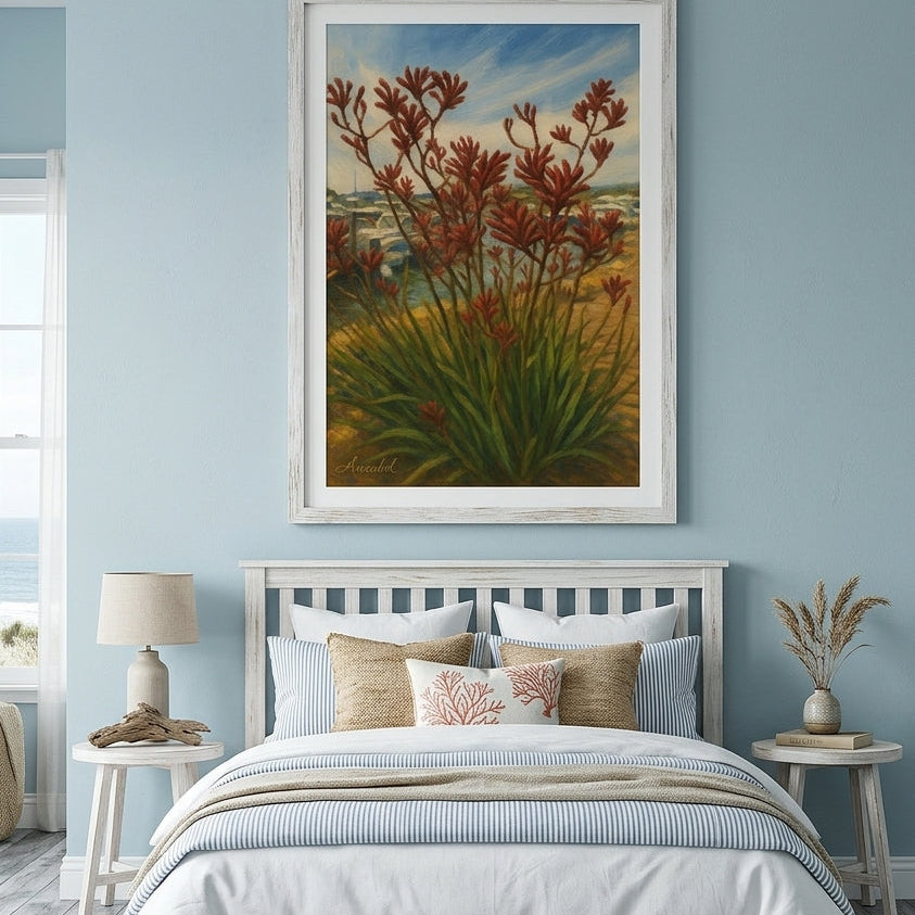 Kangaroo Paw – Coastal Botanical Wall Art